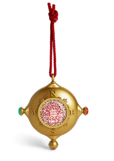 Santa's Kindness Ornament