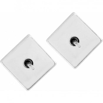 Brighton Silver Spectrum Mini Post Earrings