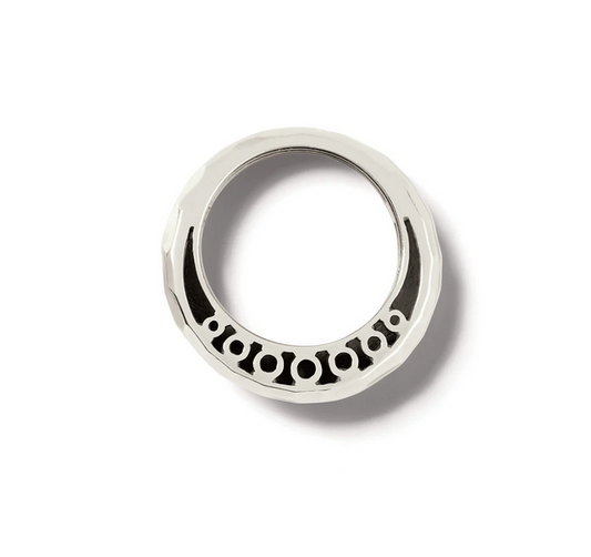 Brighton Inner Circle Double Ring Silver