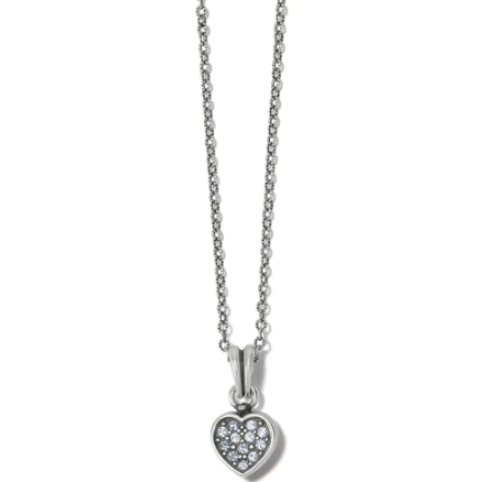 Brighton Meridian Zenith Silver Heart  Necklace