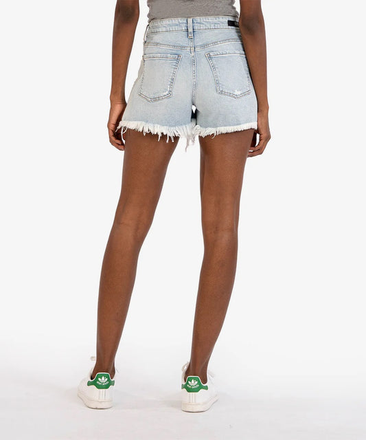 Kut Jane HR Vintage Long Denim Shorts