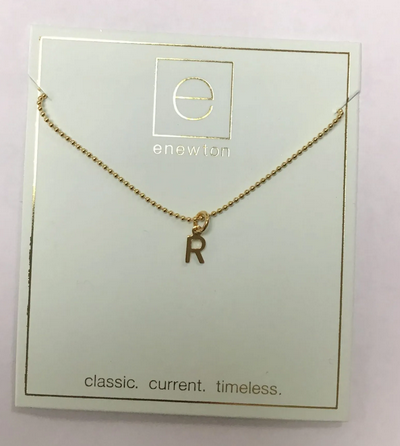 Enewton 16" Necklace Gold Respect Gold Charm R