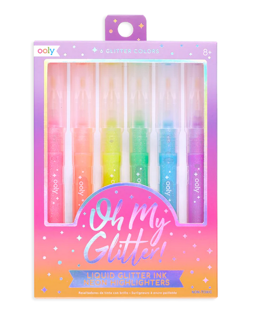 OOLY Oh my Glitter Liquid Neon Markers