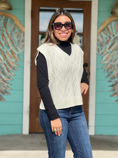 Black Long Sleeve Mock Neck Top