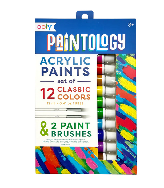 Ooly Paintology Acrylic Paints Classic Colors