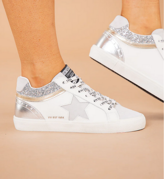 Vintage Havana Bounce Silver/Gold Glitter Sneaker