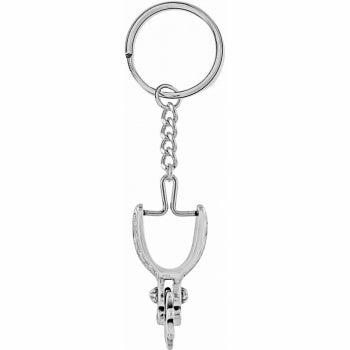 Brighton Silver Spur Key Fob