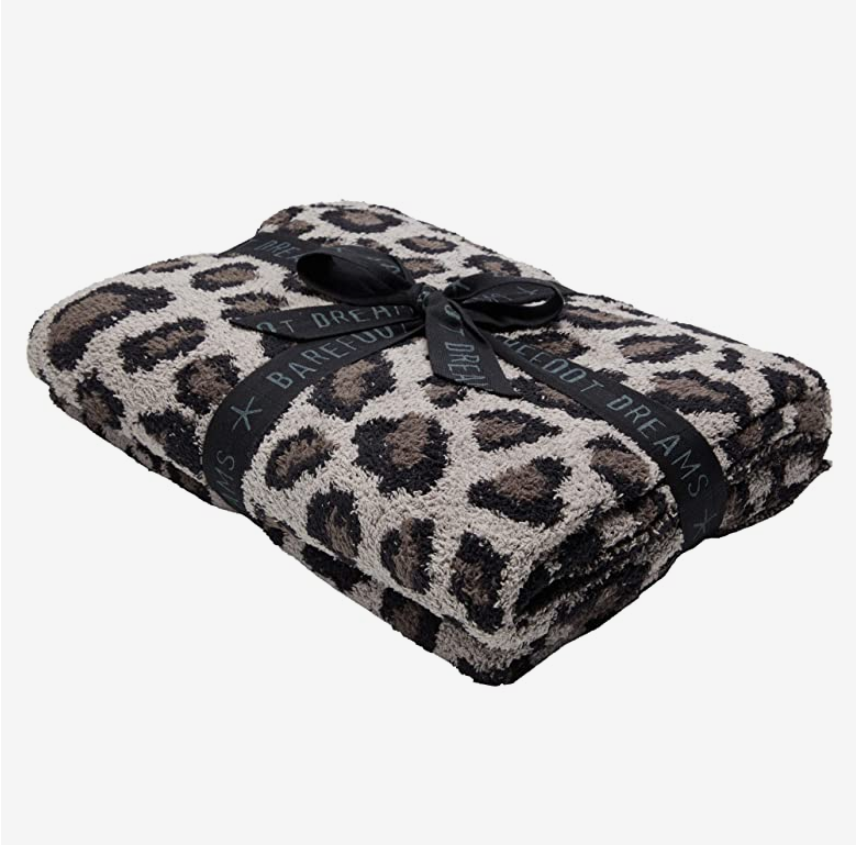 Barefoot Dreams CozyChic® Safari Blanket 45x60 Beach Rock