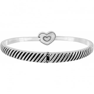 Brighton Celestia Heart Hinged Bangle