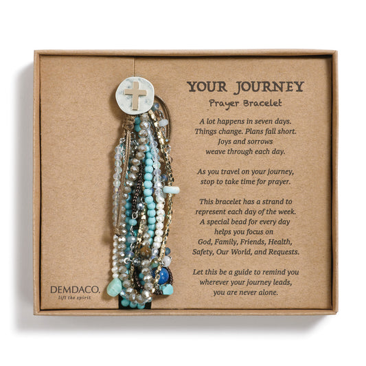 Your Journey Prayer Bracelet in Turquoise