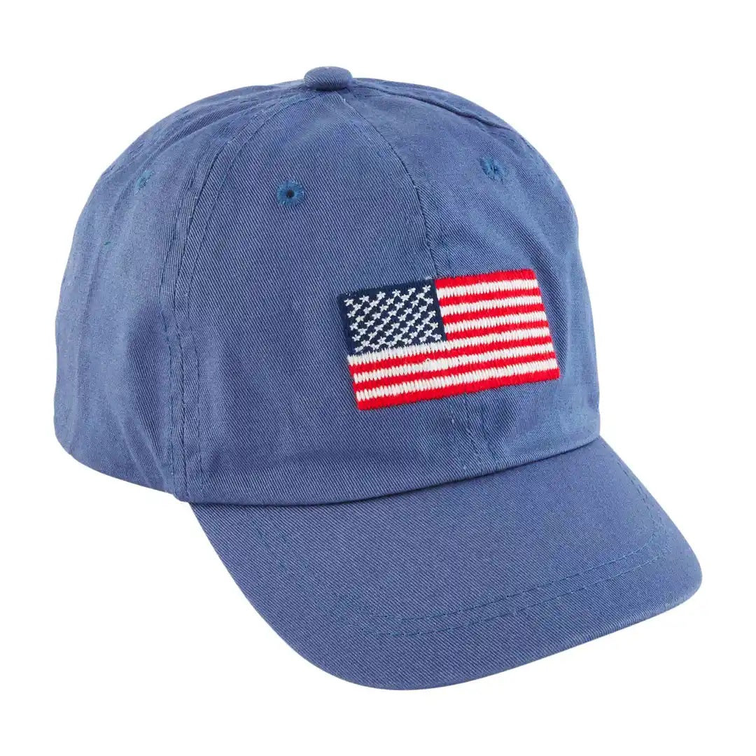 Flag Embroidered Kids Hat