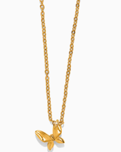 Brighton Enchanting Butterfly Gold Necklace