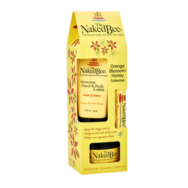 Naked Bee Gift Set - Orange Blossom Honey