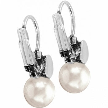 Brighton Meridian Petite Pearl Leverback Earrings