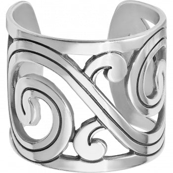 Brighton Christo Barcelona Silver Wide Ring