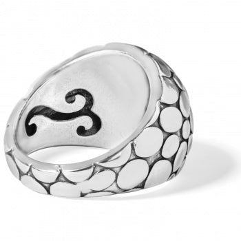 Brighton Silver Pebble Ring- Size 6