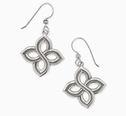 Brighton Interlock Floral Knot Wire Earring