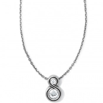 Brighton Infinity Sparkle Petite Necklace