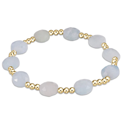 enewton Admire Gold 3mm Bead Bracelet Pearl