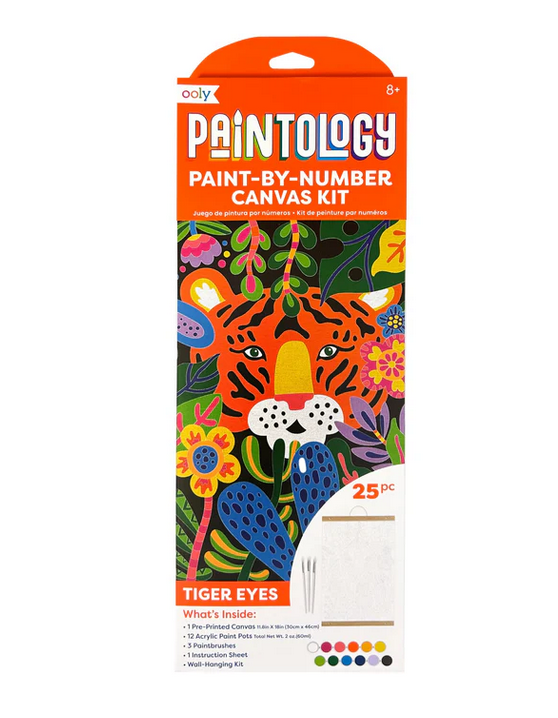 Ooly Paintology Paint by Number Tiger