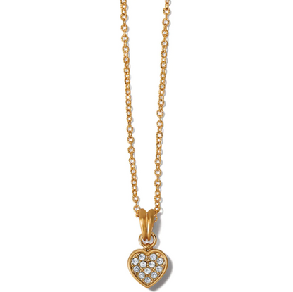 Brighton Meridian Zenith Gold Heart Necklace