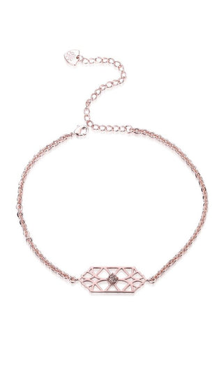 Natalie Wood Rose Gold Drusy Runaway Choker