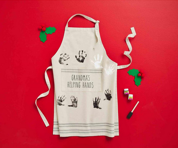 Grandma Handprint Apron Kit