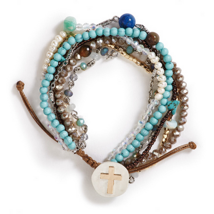 Your Journey Prayer Bracelet in Turquoise