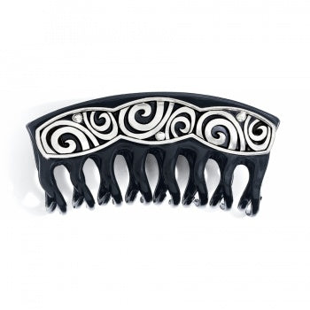 Brighton London Groove Hair Clip Black