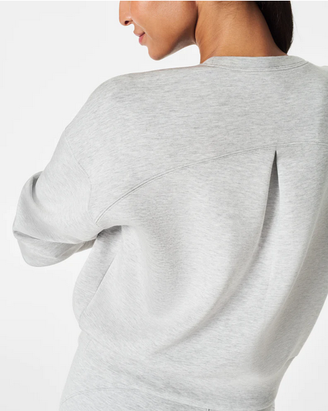 Spanx AirEssentials Lite Heather Grey Crew