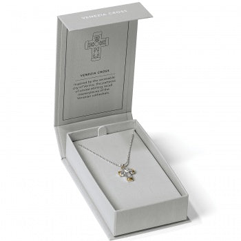 Brighton Venezia Petite Cross Necklace