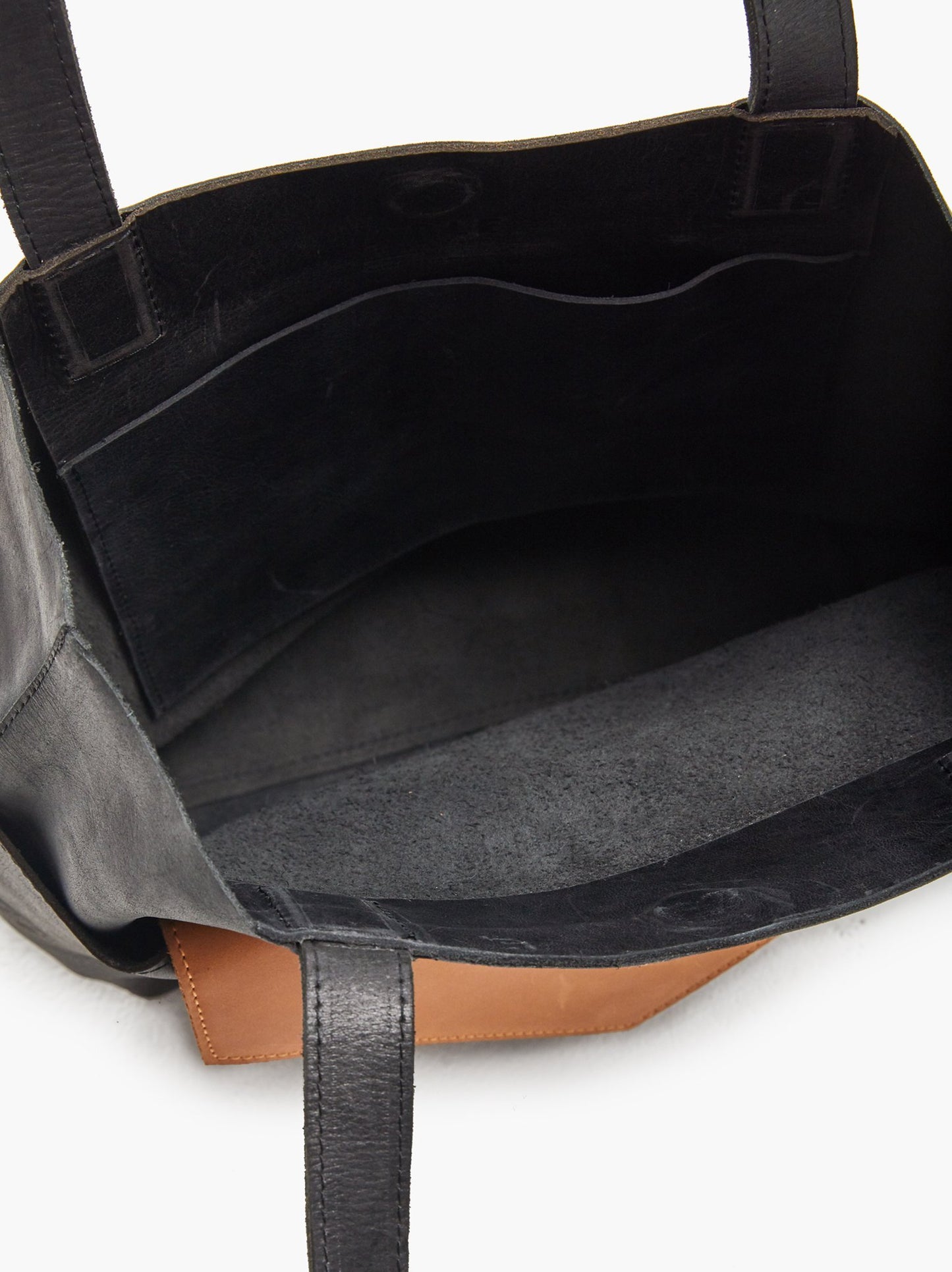 Able Solome Tote - Black/Cognac