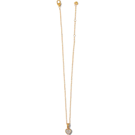 Brighton Meridian Zenith Gold Heart Necklace