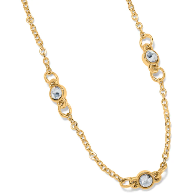 Brighton Illumina Petite Gold Collar Necklace