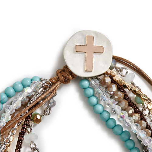 Your Journey Prayer Bracelet in Turquoise