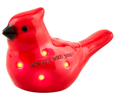 Light Up Cardinal Sitter